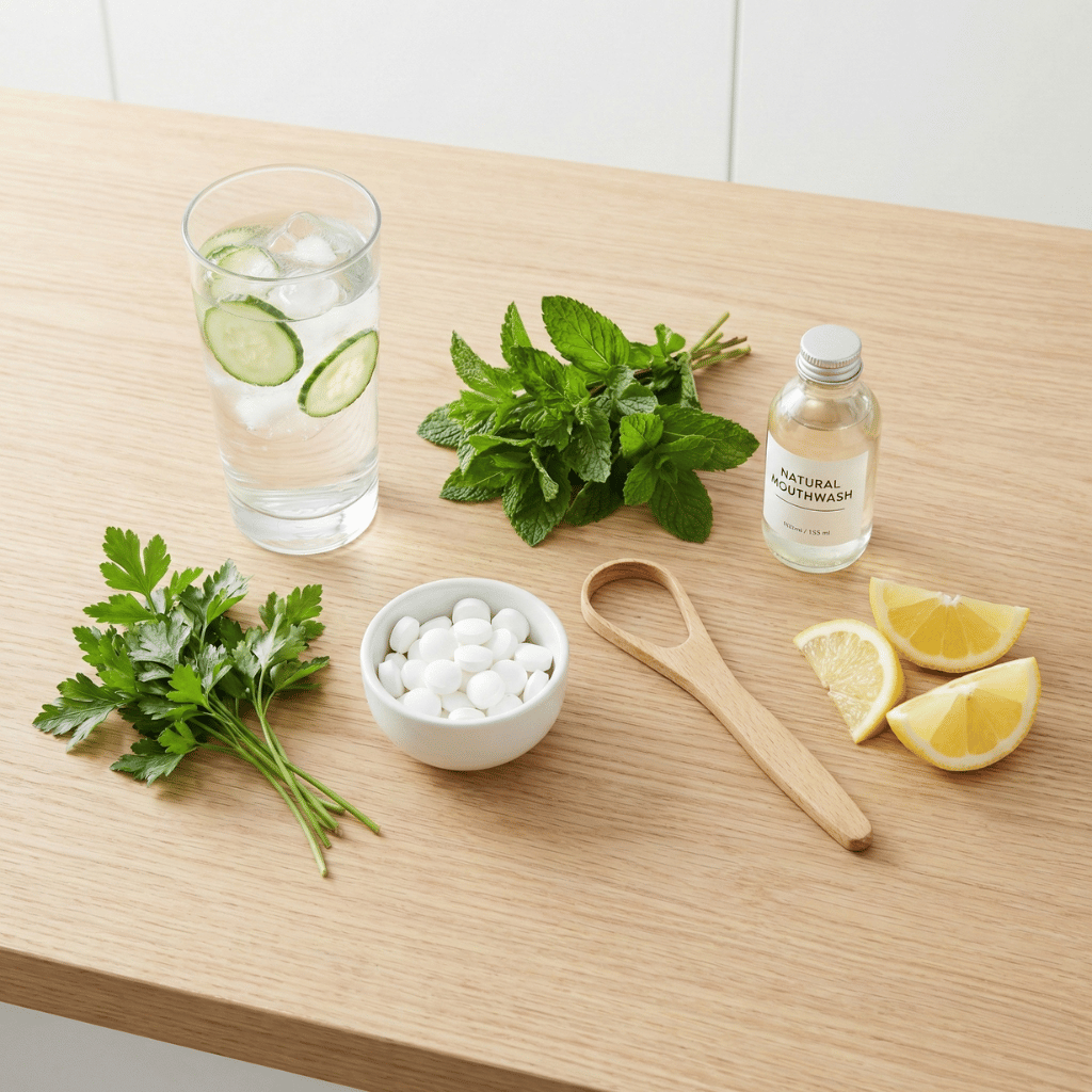 Løsninger for ketos-andedräkt – vann, urter, xylitol