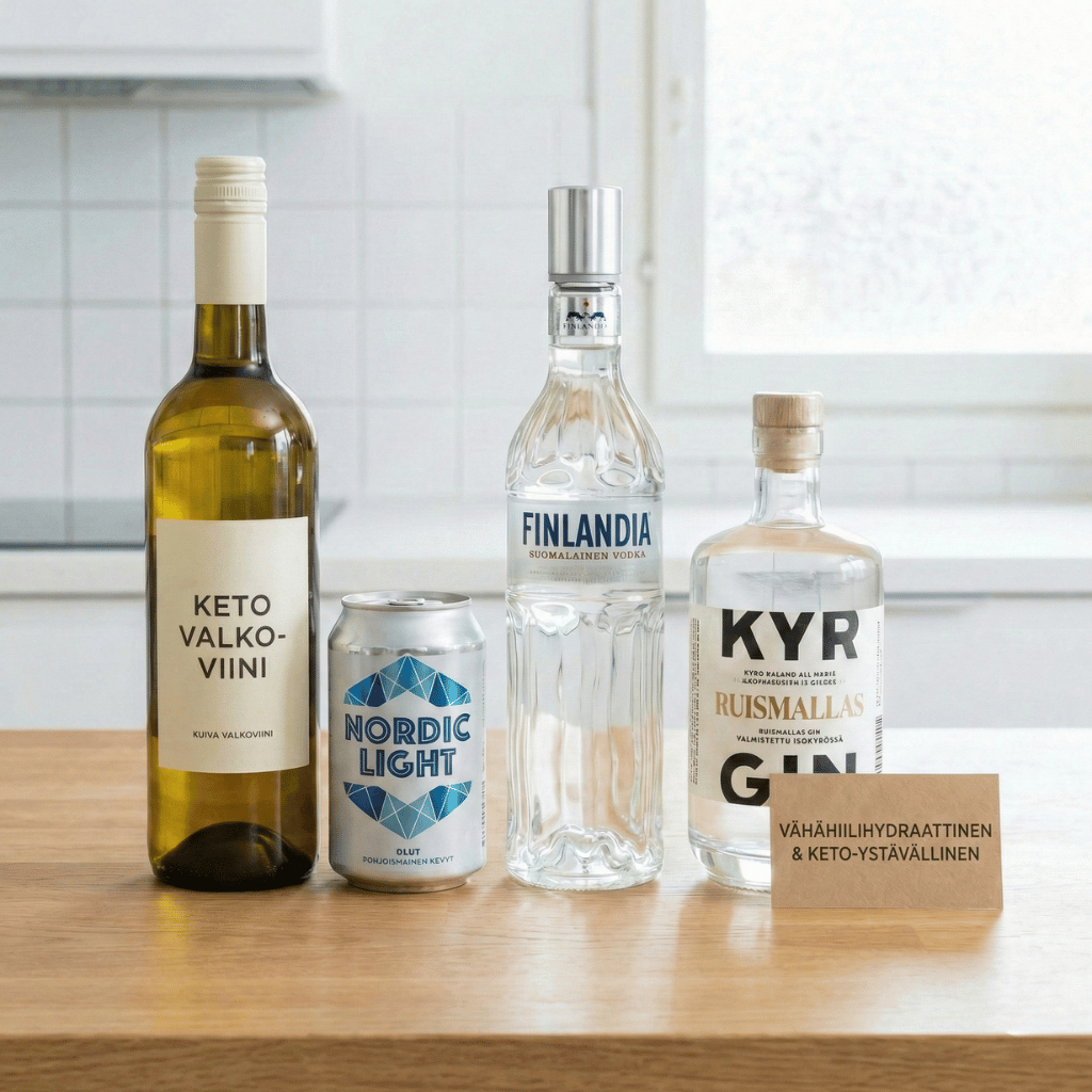 Keto-vänliga alkoholprodukter tillgängliga i Sverige
