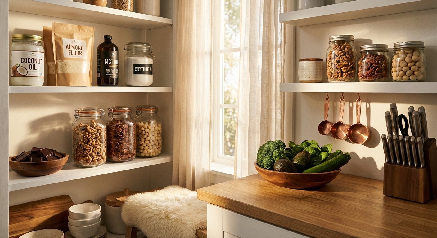 Keto-nybörjarens kök – grundläggande ingredienser