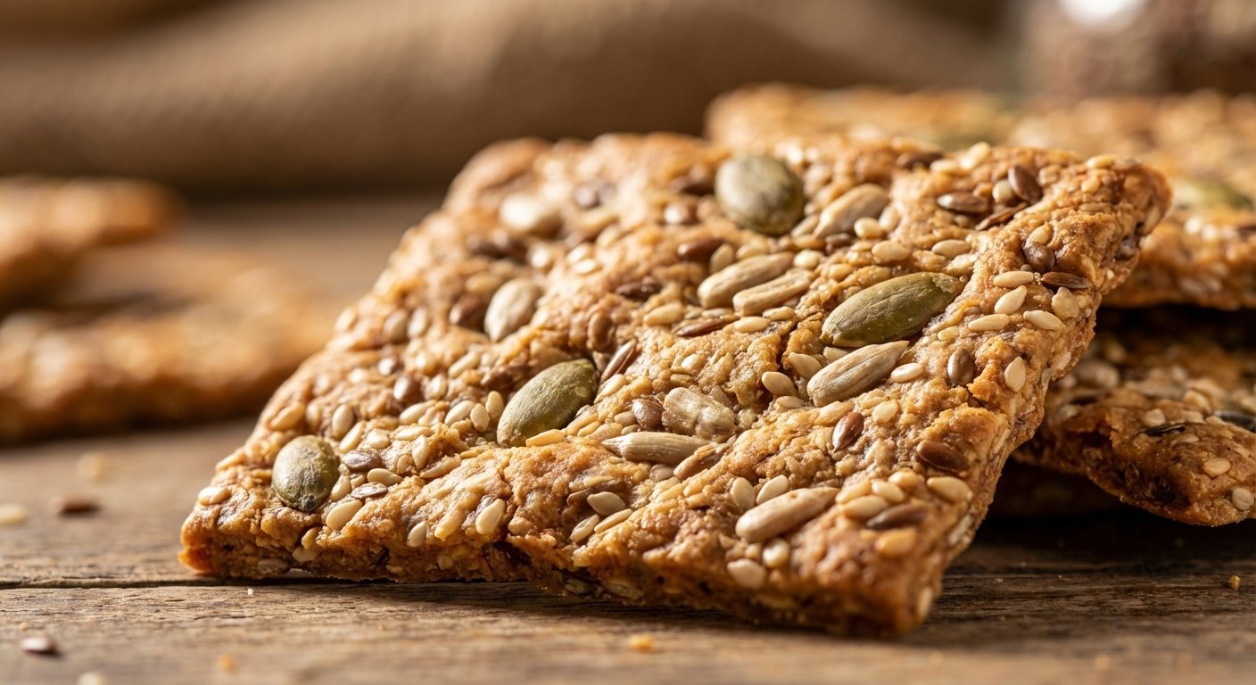 Perfekt gräddat fröknäcke - krispigt och gyllenbrunt