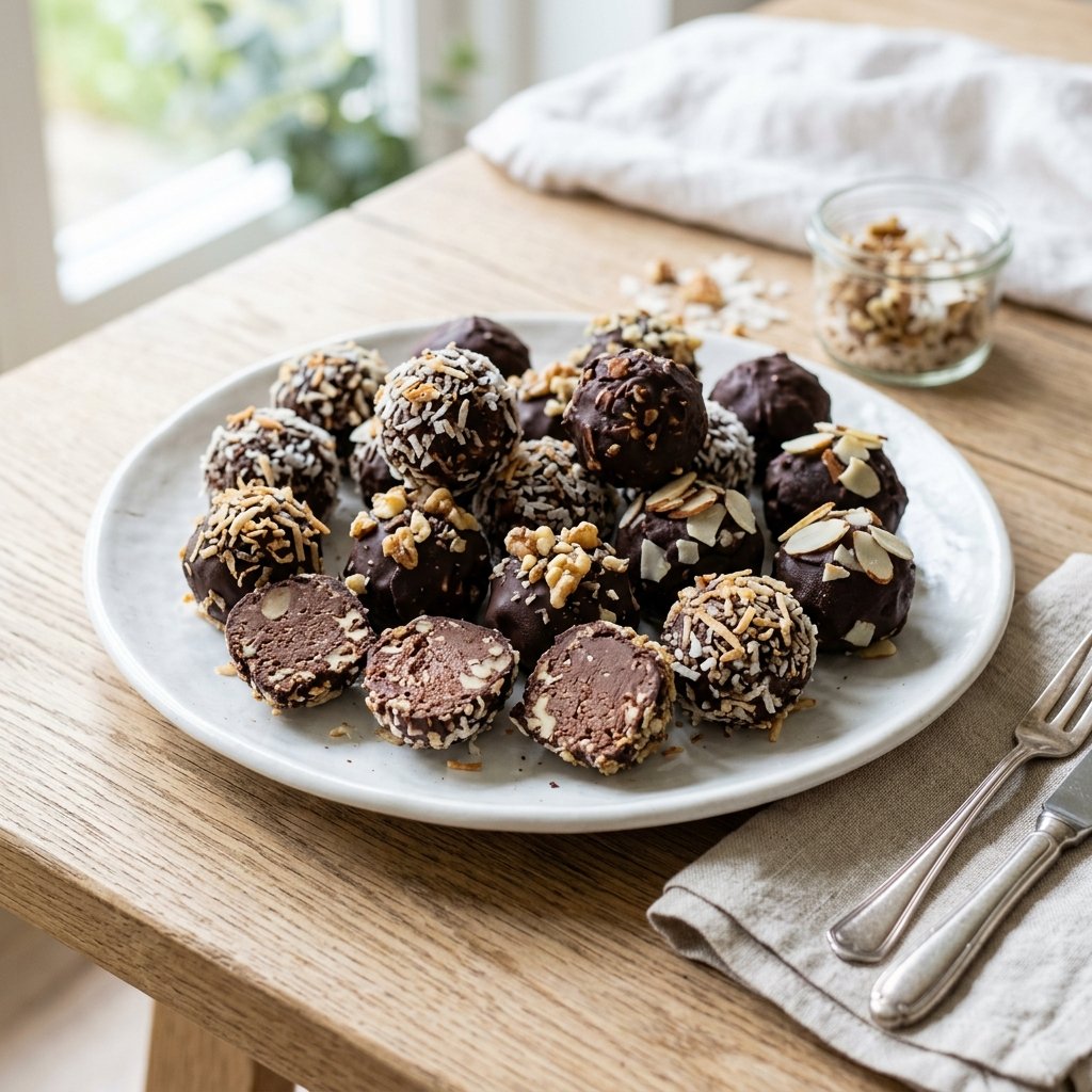 Keto chokladbollar fettbomber
