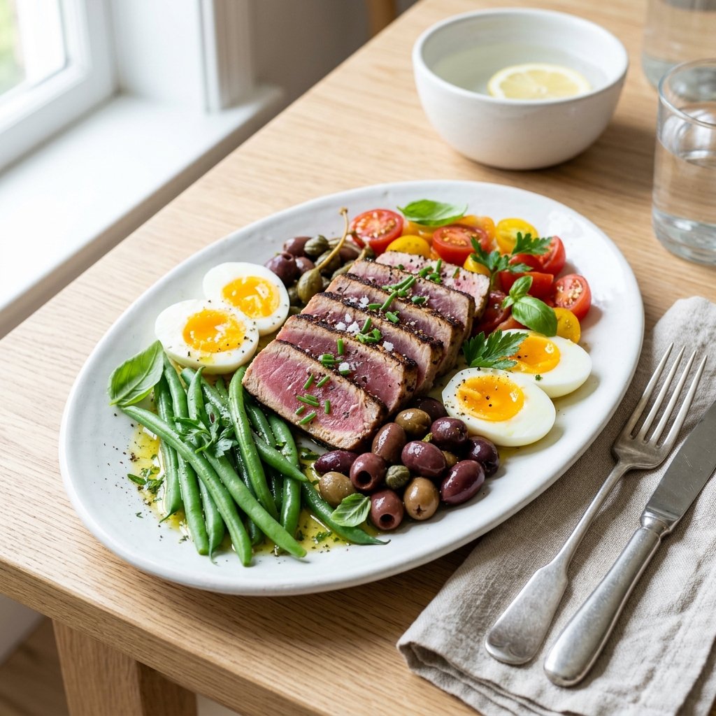 Keto tonfisksallad ni&ccedil;oise