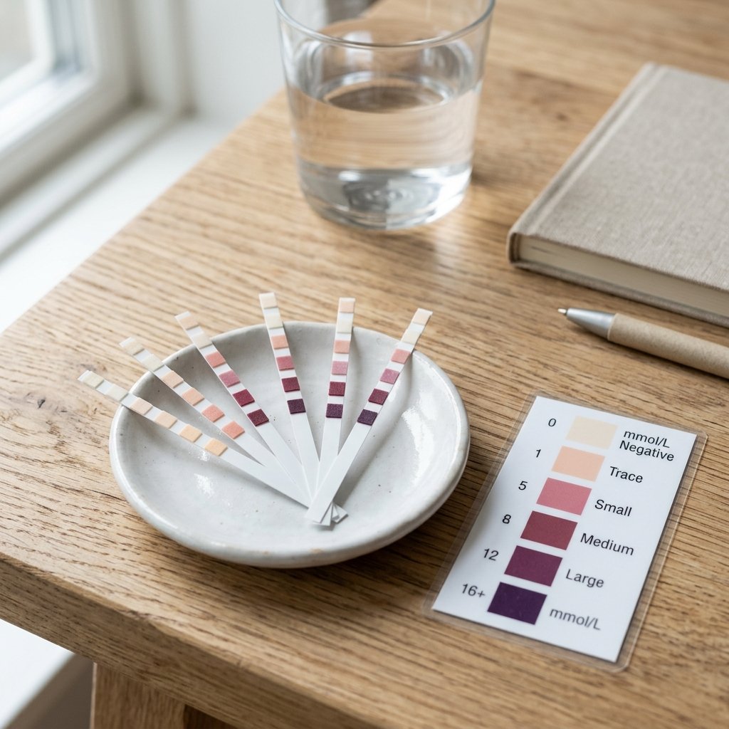 Keto urinstickor för att mäta ketos